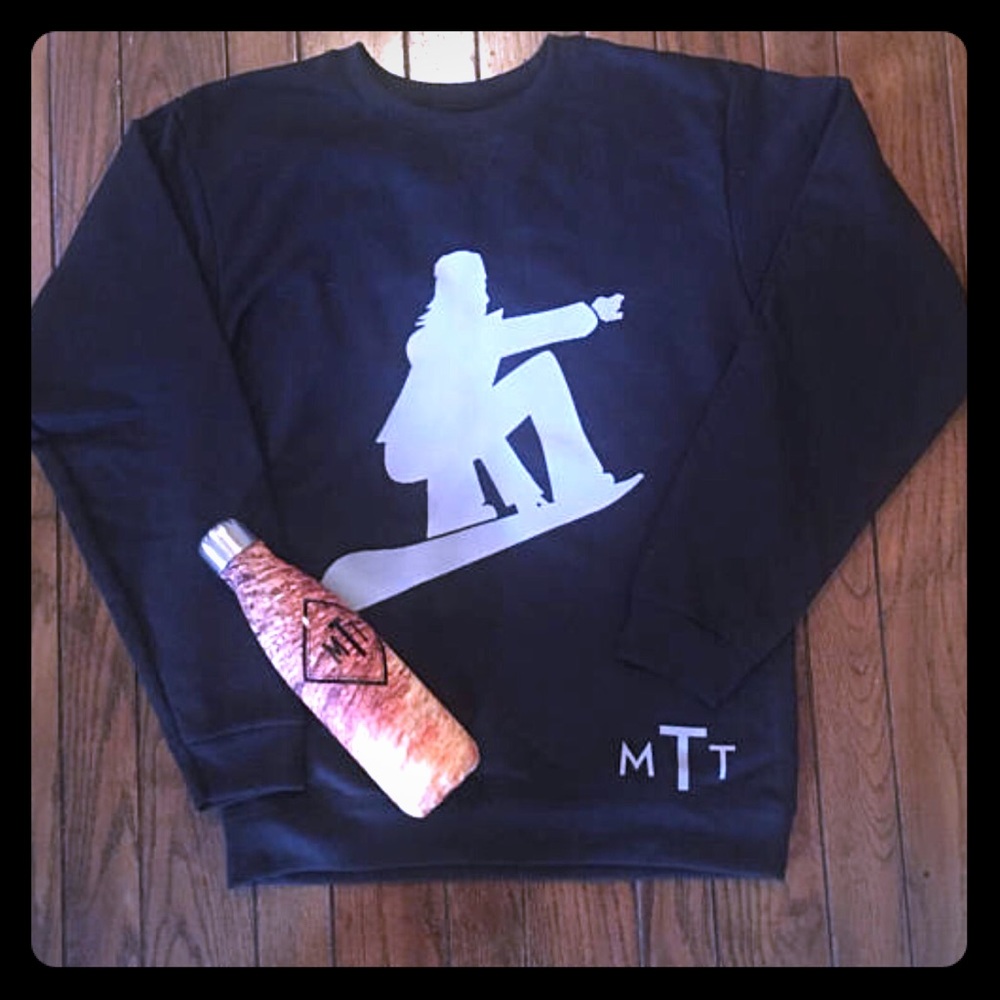 Crewneck snowboarding sweatshirt